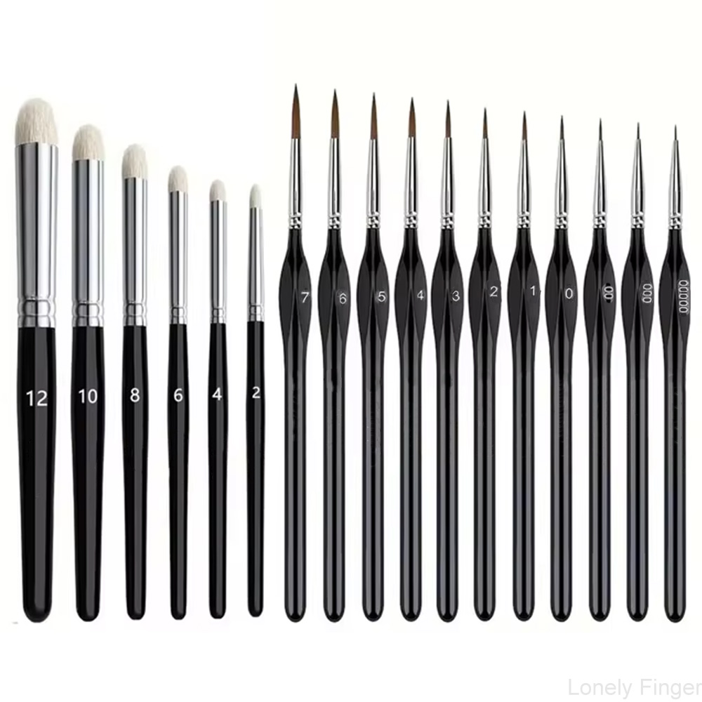 Outdoor Furniture Oil - Miniature Paint Brushes Drybrush Set, Acrylic