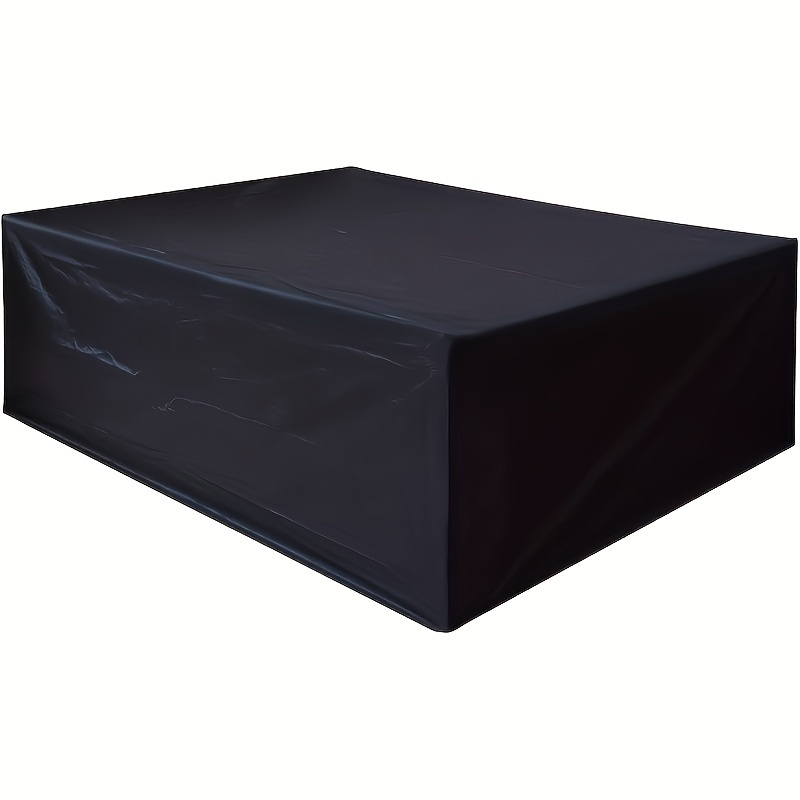 Outdoor Furniture Table - Black outdoor furniture cover, 420D Oxford