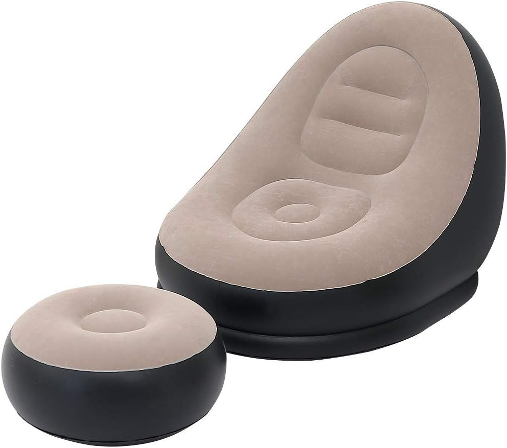 2Pcs Lazy Sofa Inflatable Chai - Outdoor Furniture Sale recension och pris