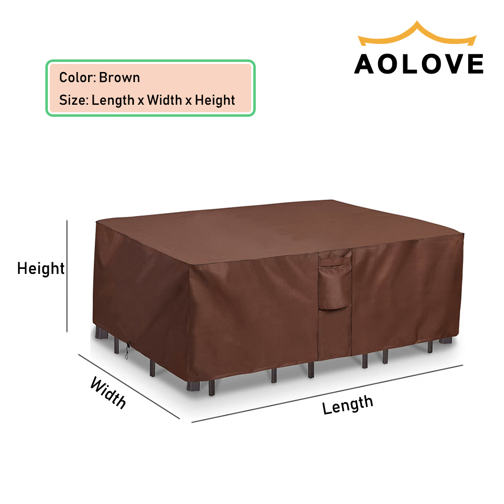 Brown 420D HEAVY DUTY Outdoor  - Bistro Table Set recension och pris