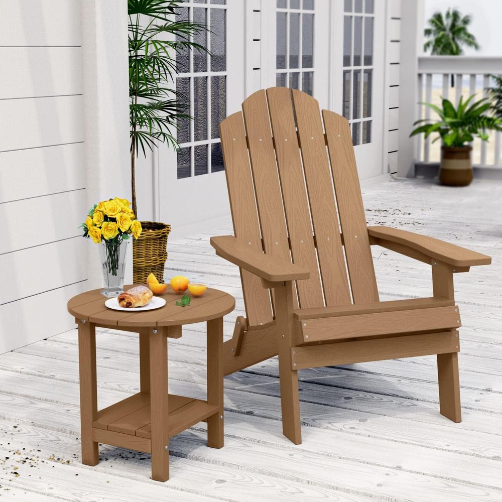 Outdoor 18 Inch Side Table wit - Outdoor Furniture Table recension och pris