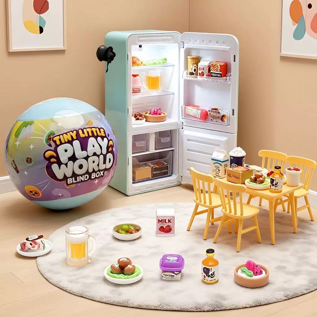 4-Color Mini Fridge Blind Box  - Bistro Table Set recension och pris