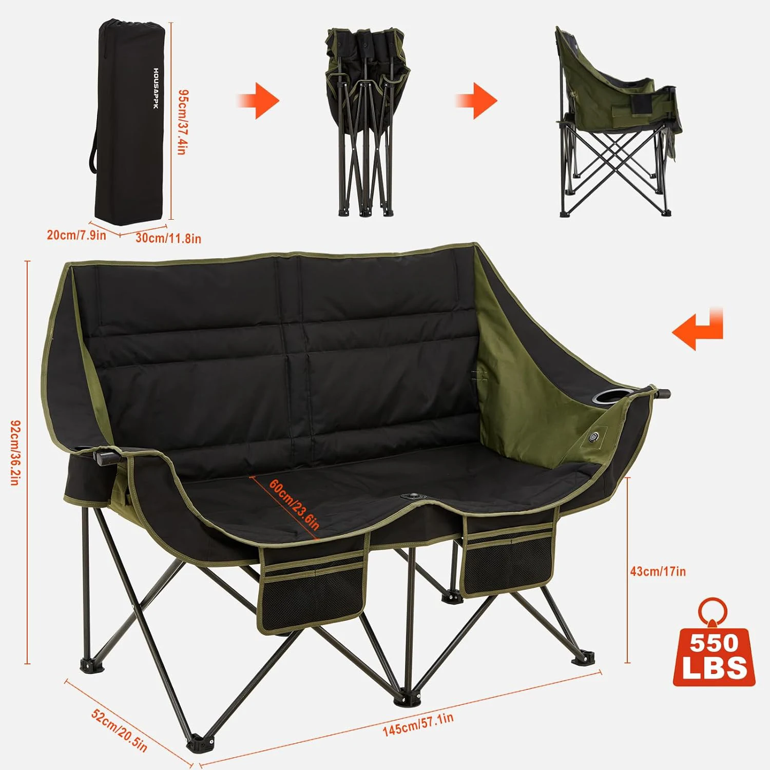Custom Factory Portable Couple - Outdoor Furniture Factory recension och pris