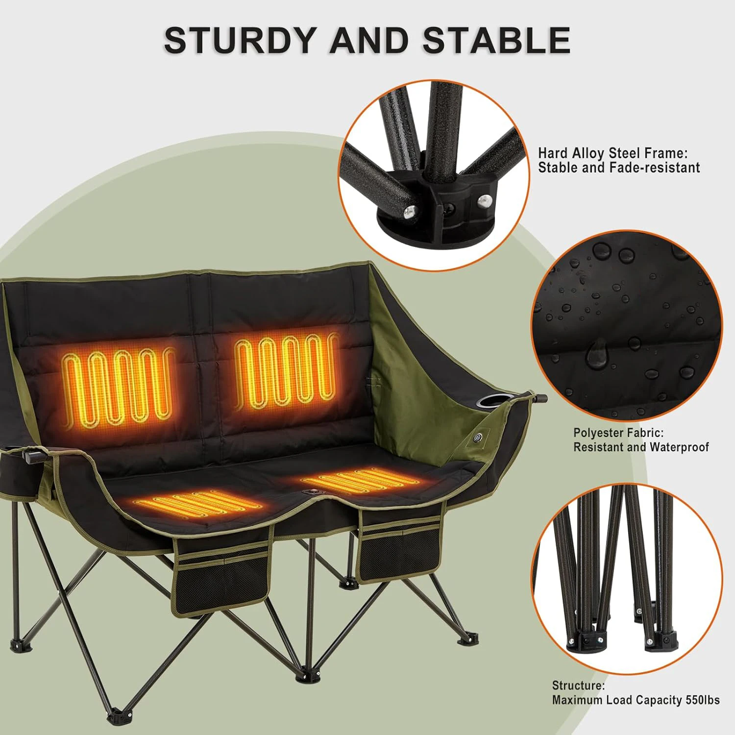 Custom Factory Portable Couple - Outdoor Furniture Factory recension och pris