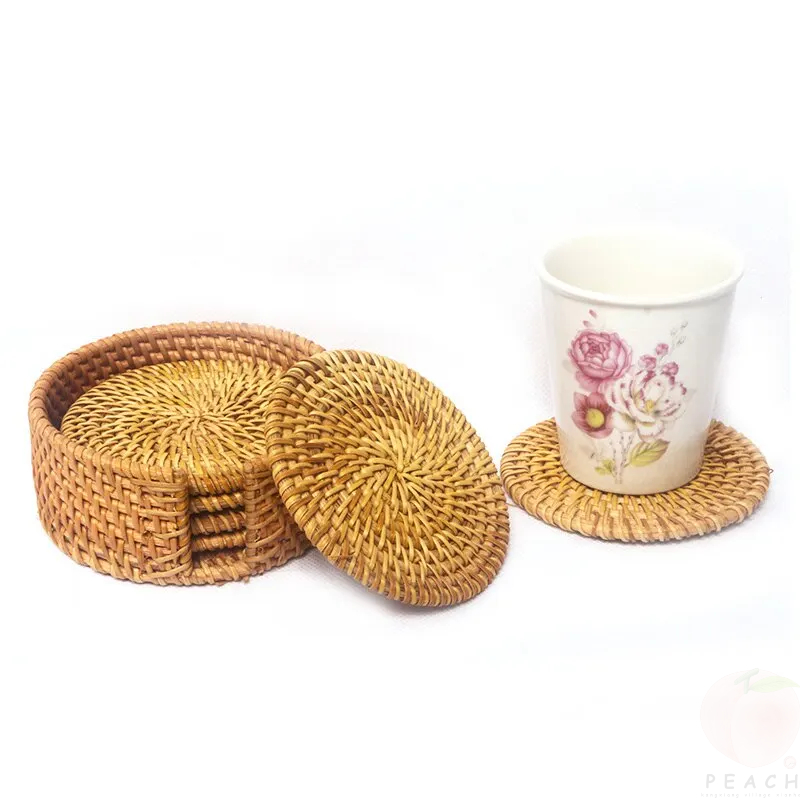 6Pcs Drink Coasters Set For Ku - Bistro Table Set recension och pris