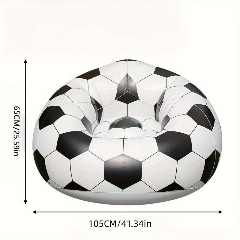 Inflatable Football-Shaped Sof - Outdoor Furniture Cushion recension och pris