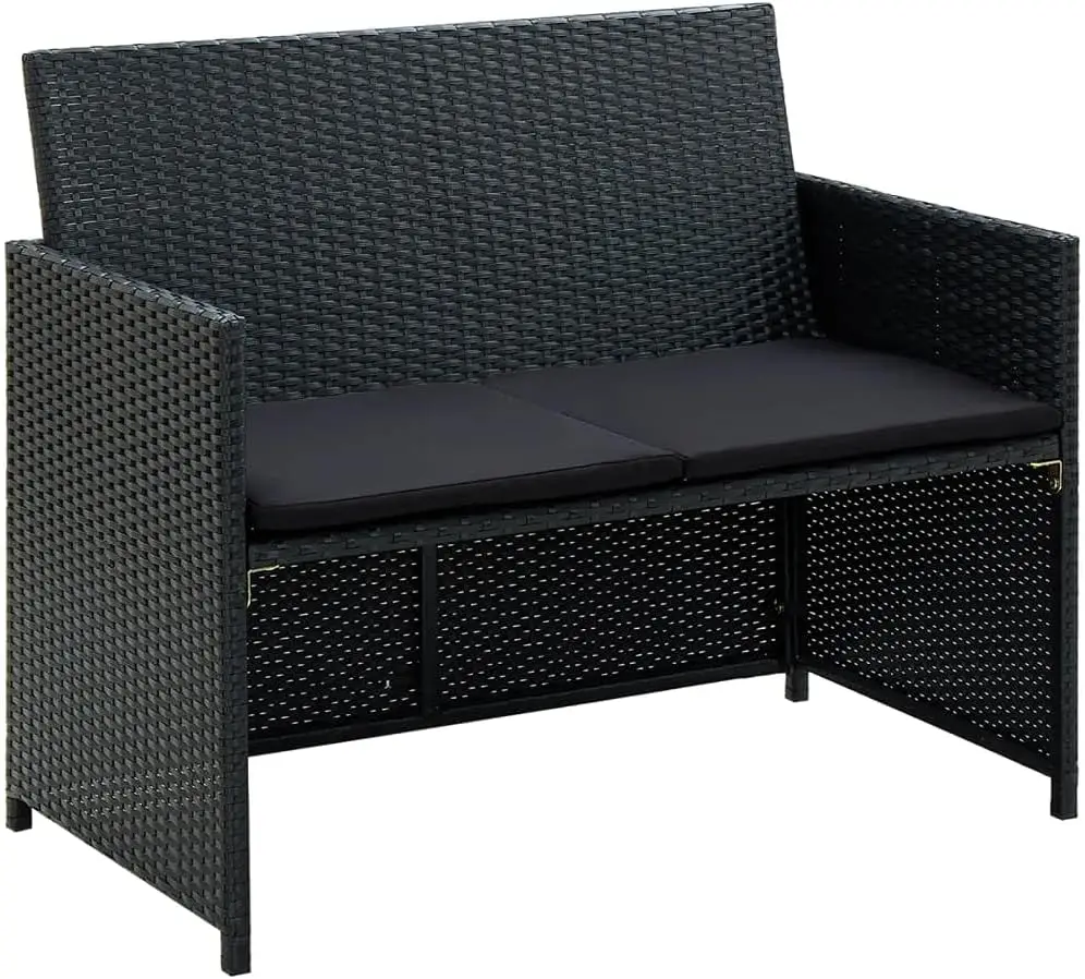 2 Seater Garden Sofa with Remo - Outdoor Furniture Cushions 22 X 22 recension och pris