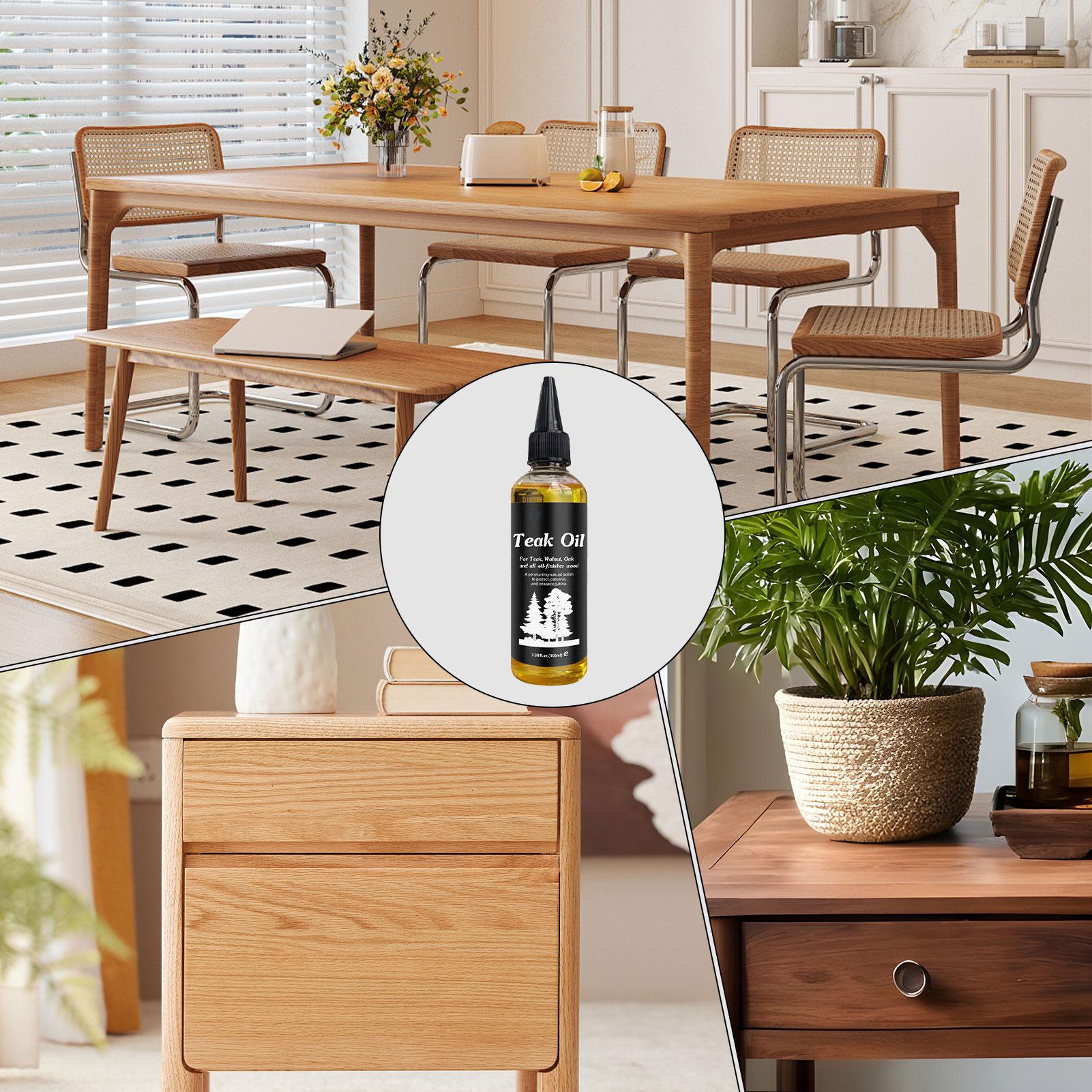 100ml Furniture Oil Wood Polis - Outdoor Furniture Oil recension och pris