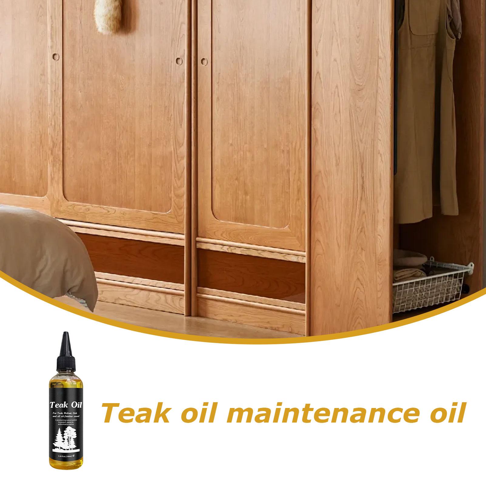 100ml Furniture Oil Wood Polis - Outdoor Furniture Oil recension och pris