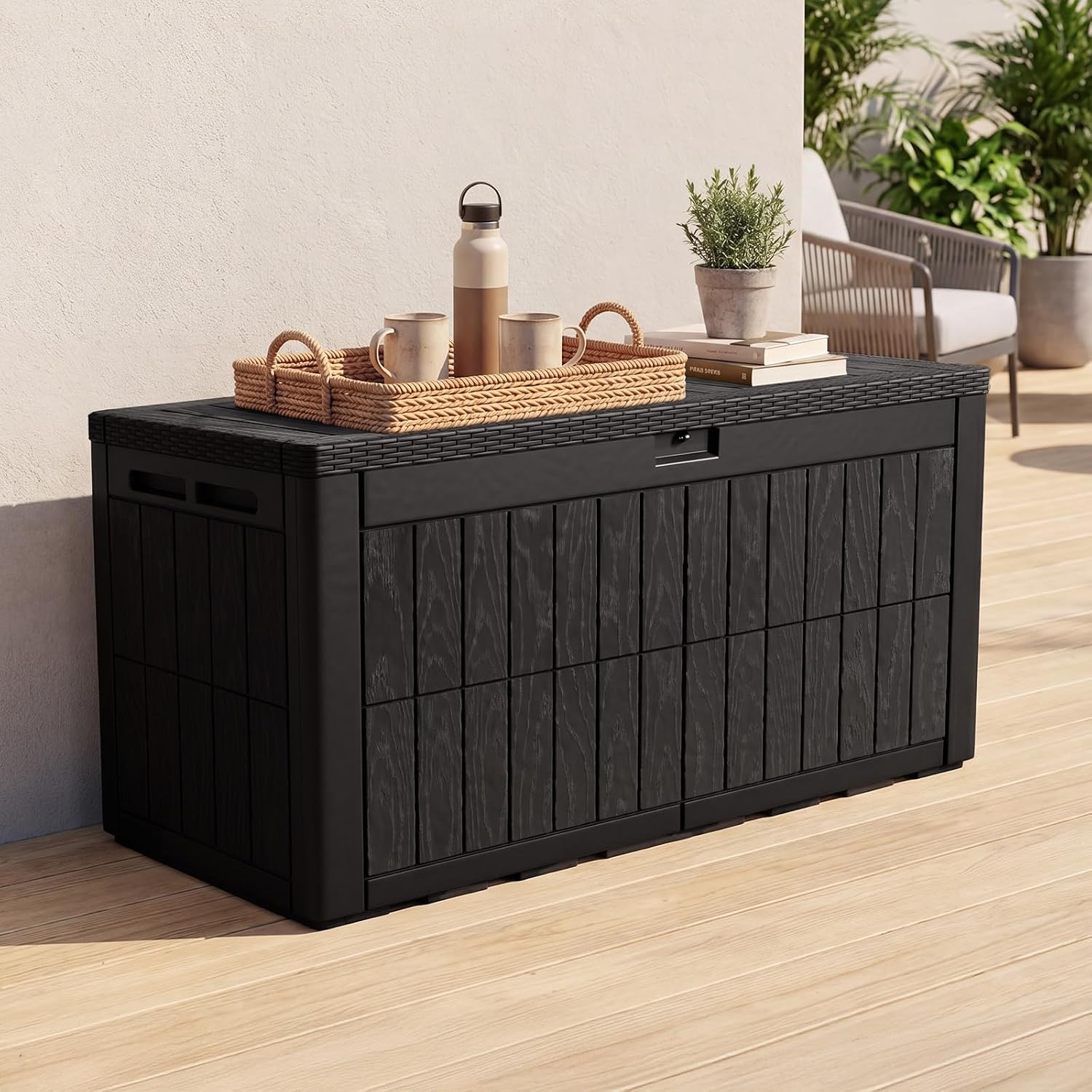 120 Gallon Large Outdoor Stora - Outdoor Furniture Cushion recension och pris