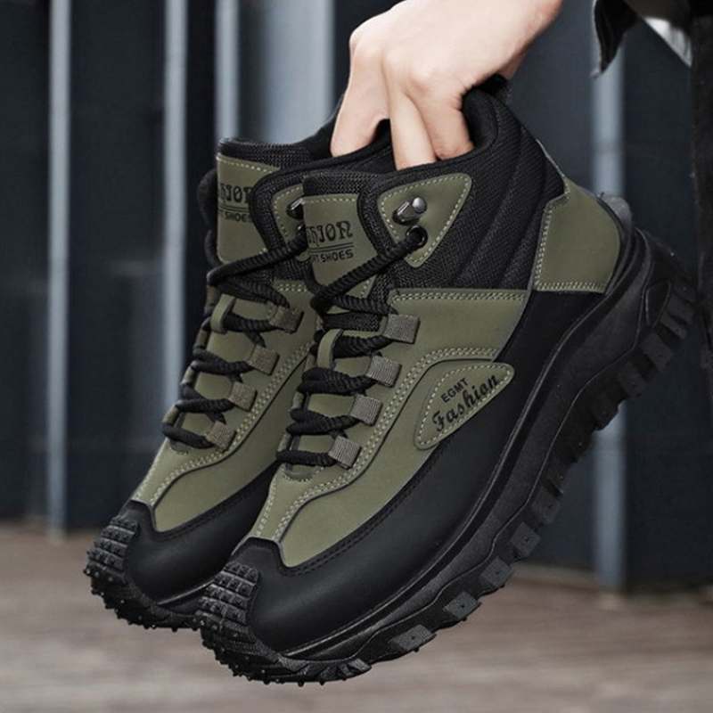Men'S Black And White Mid Top  - Outdoor Rug Waterproof recension och pris