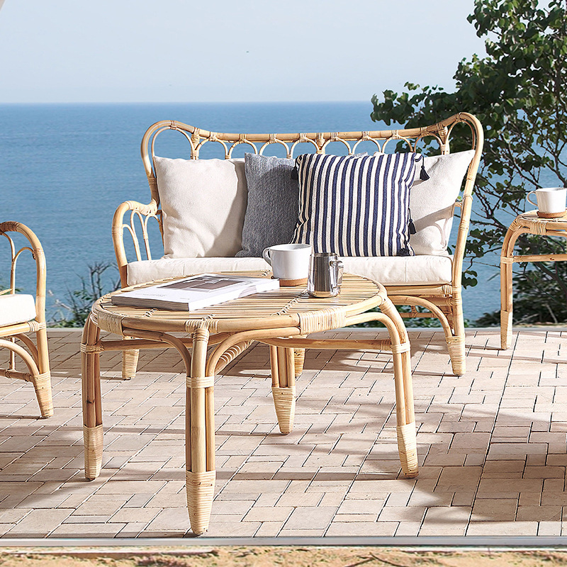 Natural rattan sofa Outdoor do - Outdoor Furniture Indonesia recension och pris