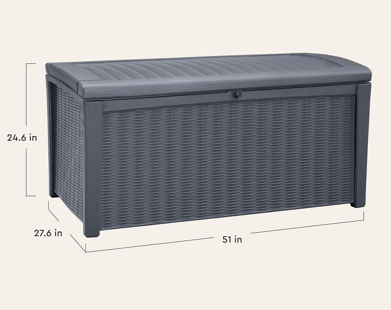 110 Gallon Outdoor Storage Dec - Outdoor Furniture Cushion recension och pris