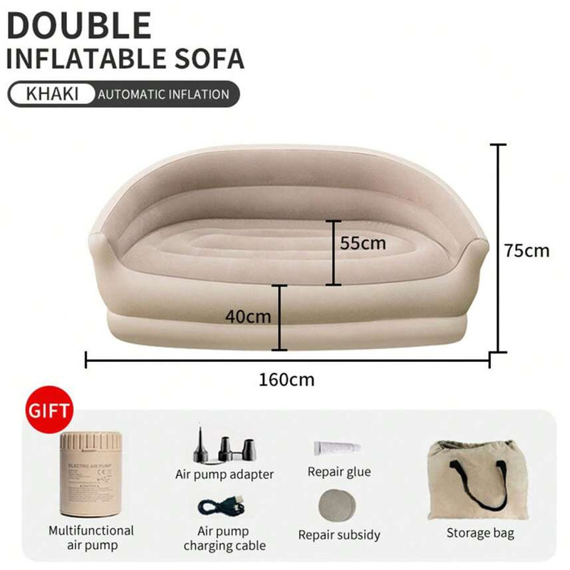 Automatic Inflatable Sofa Outd - Outdoor Furniture Cushion recension och pris
