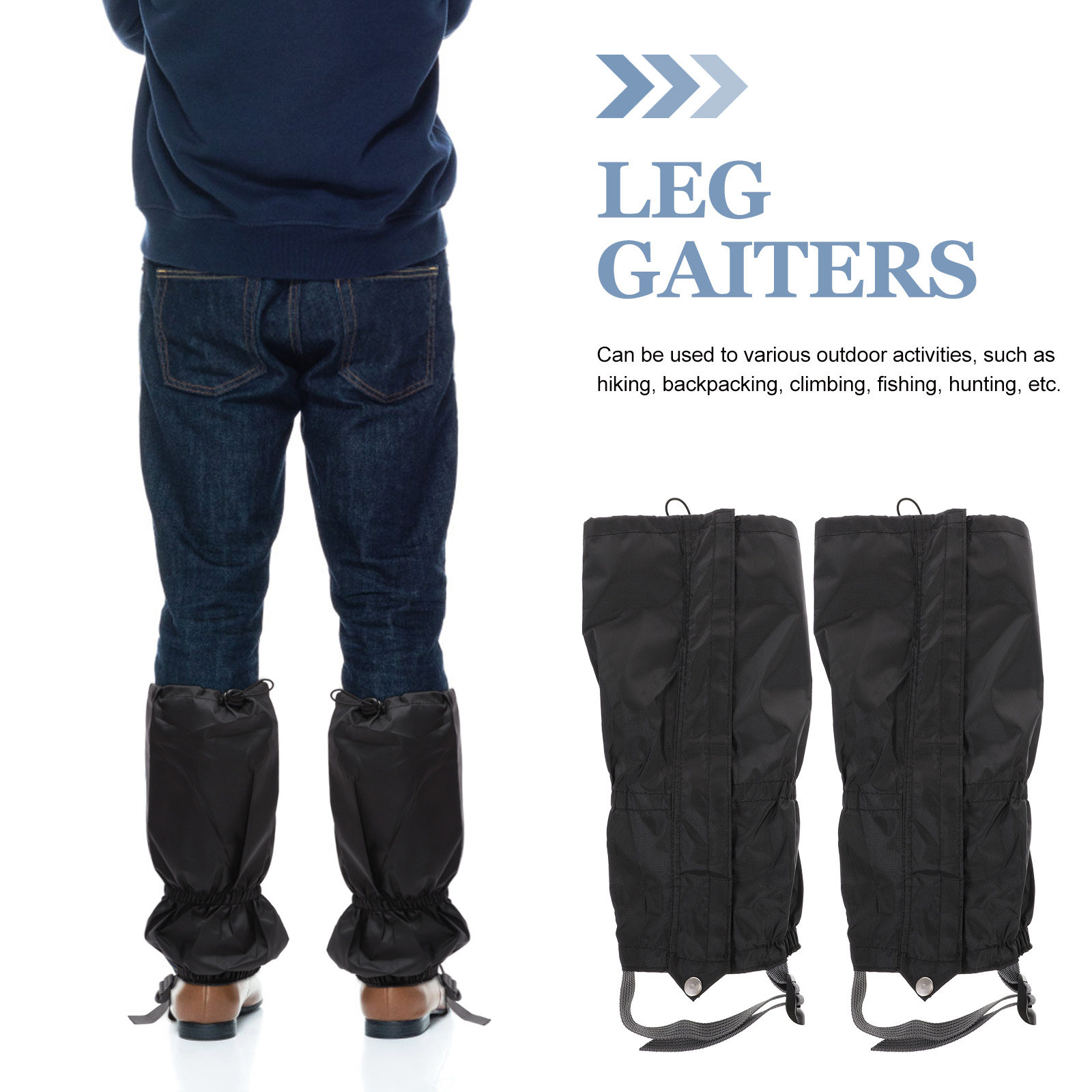 2Pcs Rugged Outdoor Leg Gaiter - Outdoor Rug Waterproof recension och pris