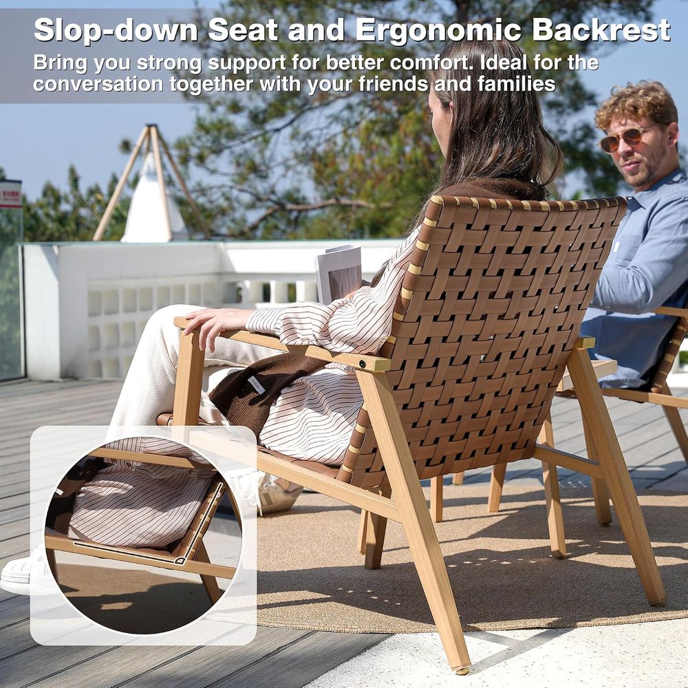 3 Piece Patio Bistro Set, Outd - Bistro Table Set recension och pris