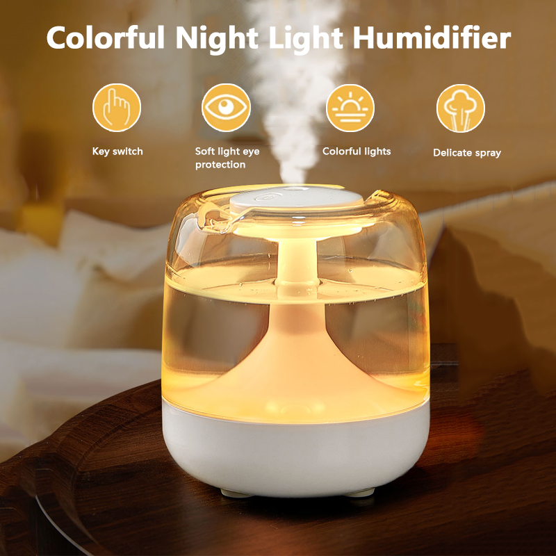 650ML Portable Humidifier Air  - Outdoor Furniture Oil recension och pris