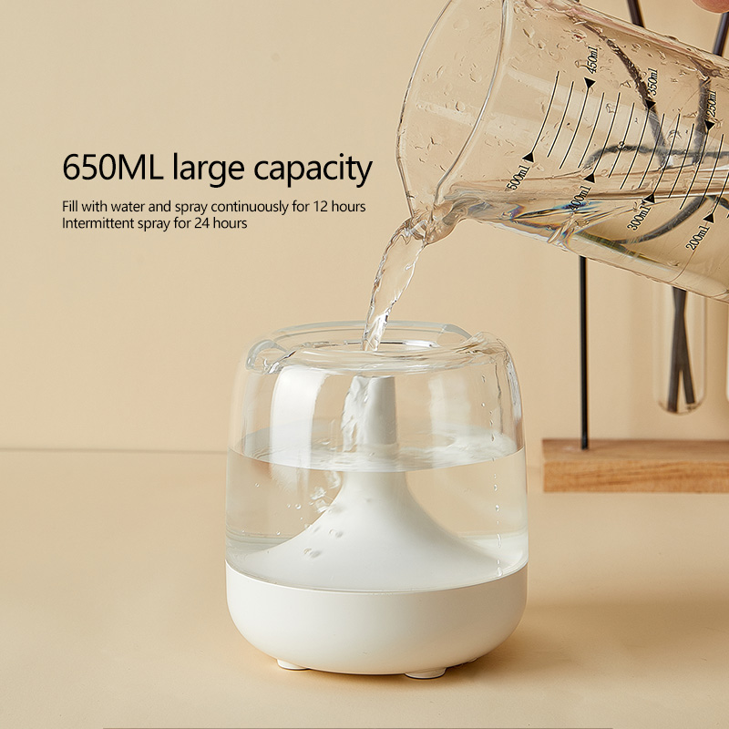 650ML Portable Humidifier Air  - Outdoor Furniture Oil recension och pris