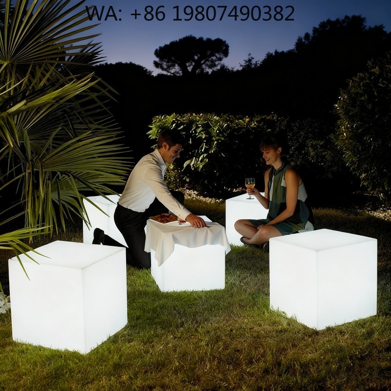 UV Resistant Recyclable PE LED - Outdoor Furniture Recycled Plastic recension och pris
