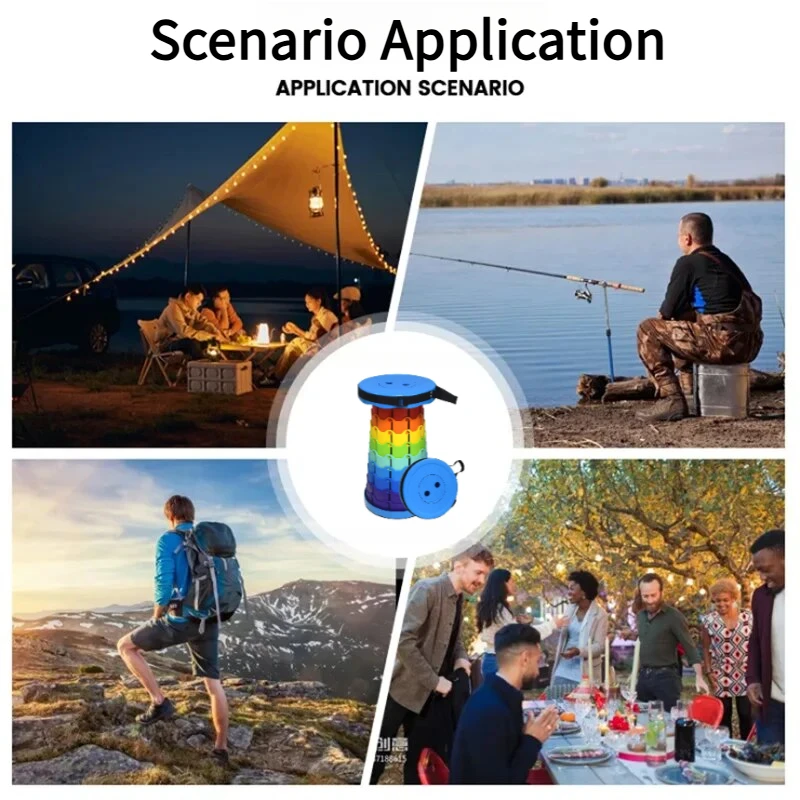 Rainbow Telescopic Camping Sto - Outdoor Furniture Sale recension och pris