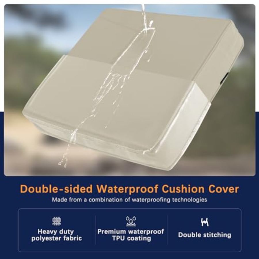 Outdoor Seat Cushion Set 22 x  - Outdoor Furniture Cushions 22 X 22 recension och pris