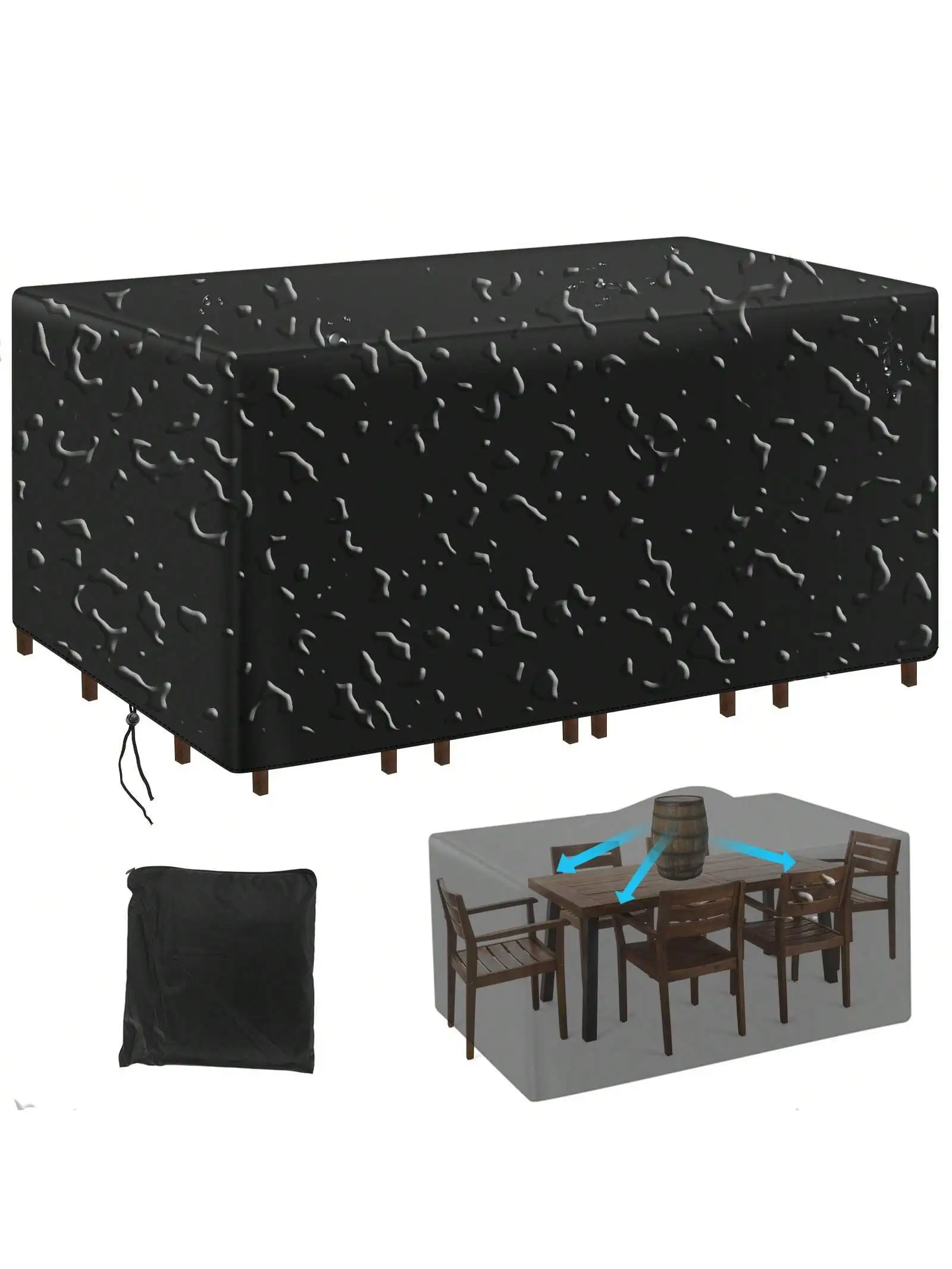 Multi-Size Outdoor Patio Garde - Outdoor Furniture Table recension och pris