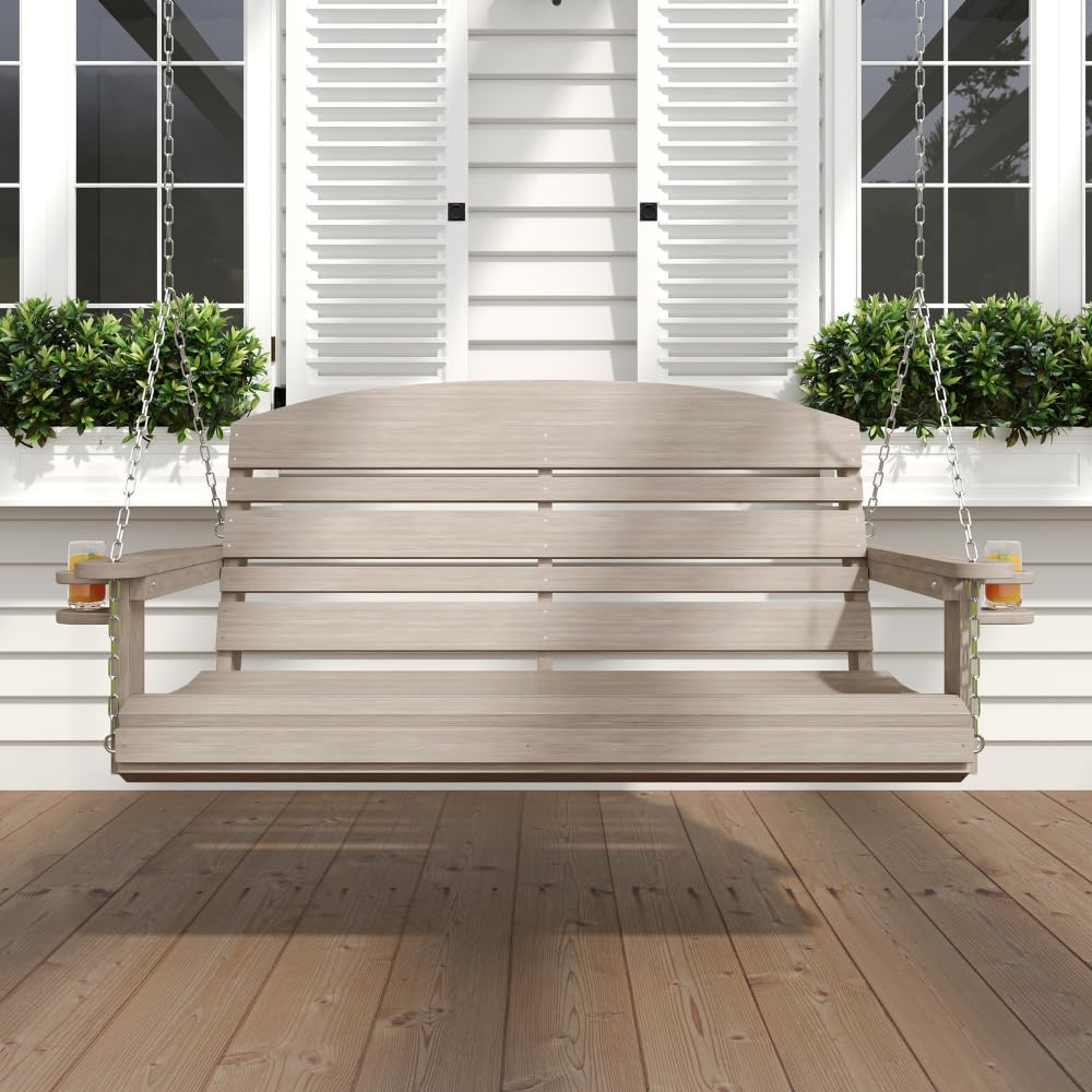 Recycled Plastic Porch Swing W - Outdoor Furniture Recycled Plastic recension och pris