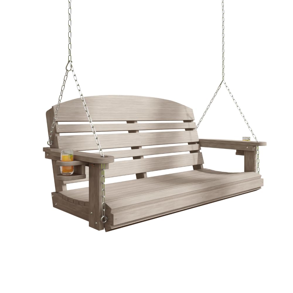 Recycled Plastic Porch Swing W - Outdoor Furniture Recycled Plastic recension och pris