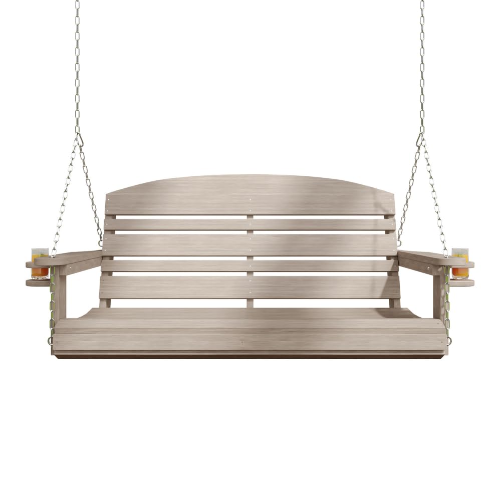 Recycled Plastic Porch Swing W - Outdoor Furniture Recycled Plastic recension och pris