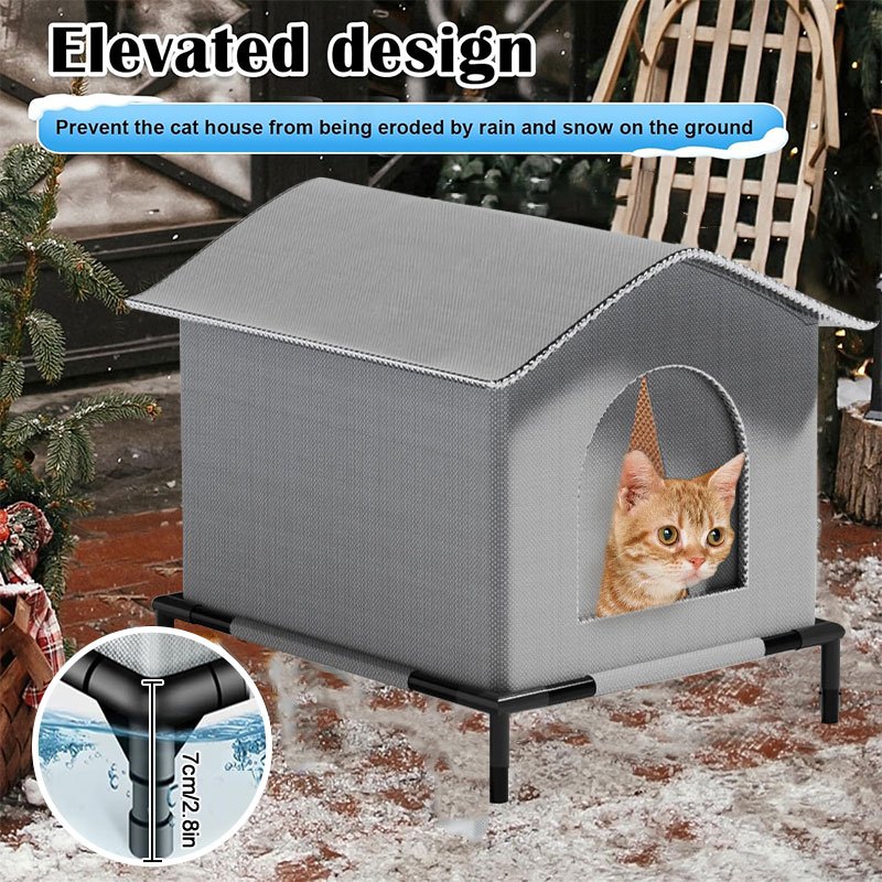 Stray Cat Houses with Mat Wate - Outdoor Rug Waterproof recension och pris