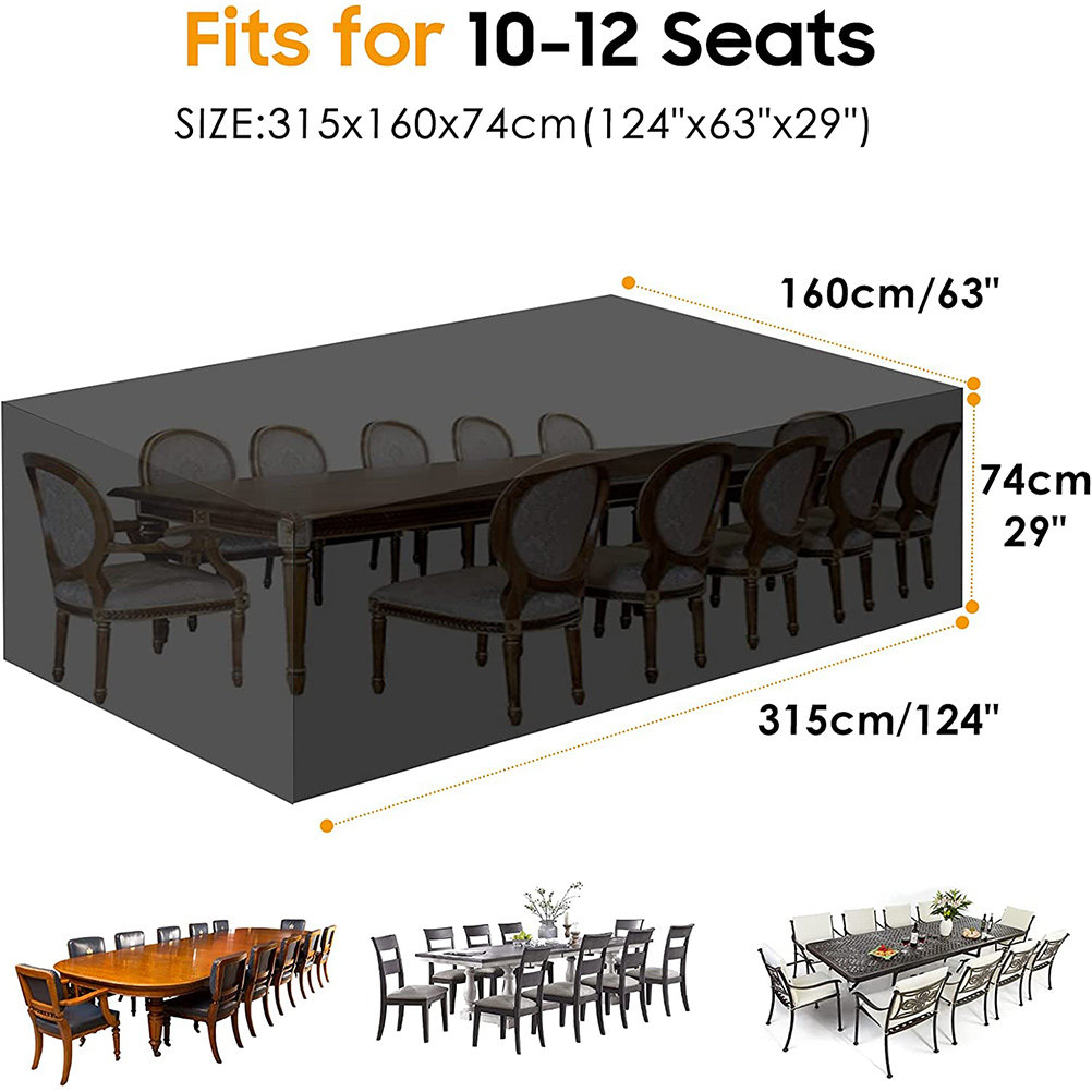 Waterproof Garden Table Cover  - Outdoor Furniture Table recension och pris