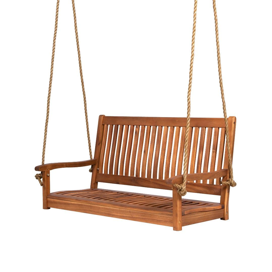 5ft Acacia Wood Porch Swing We - Outdoor Furniture Oil recension och pris