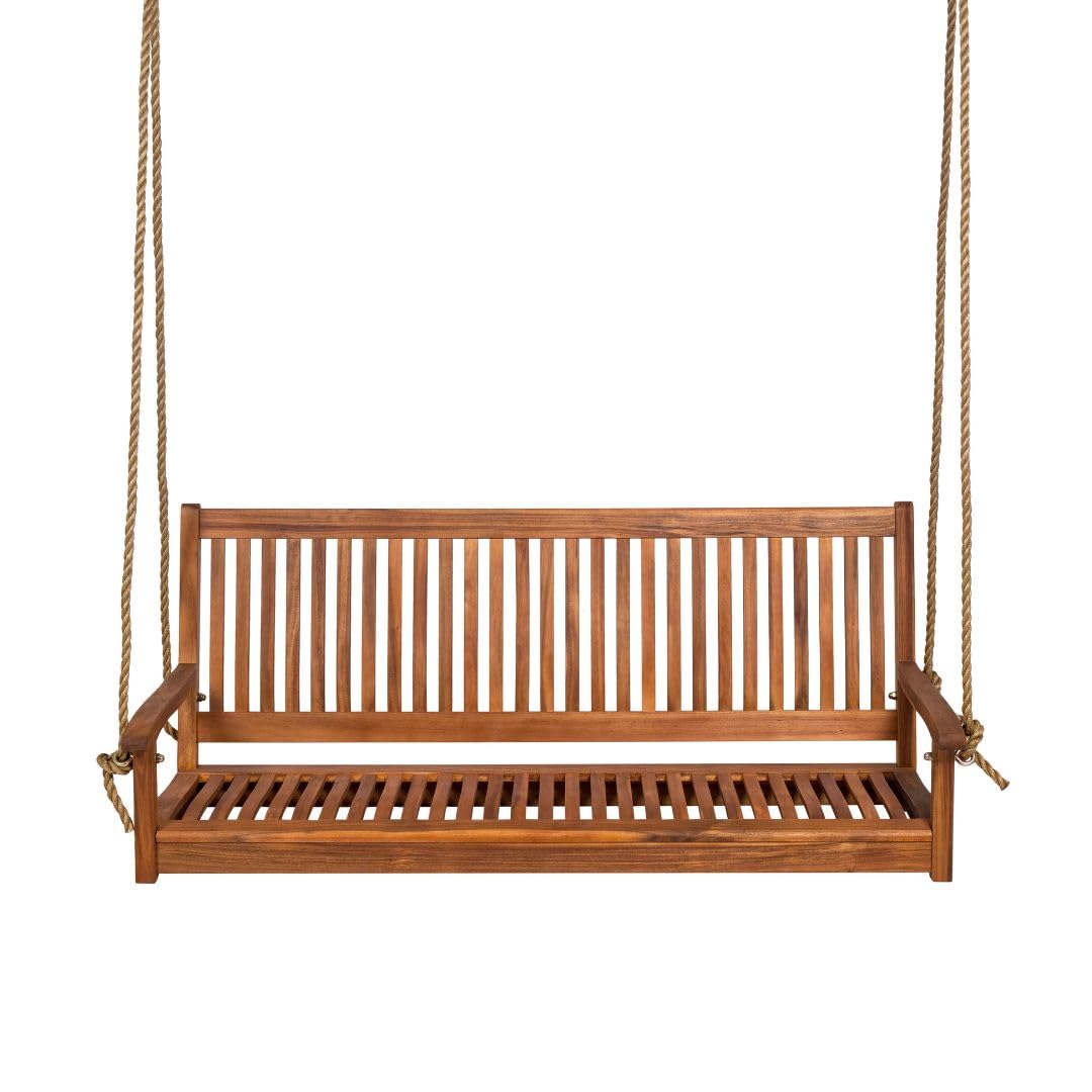 5ft Acacia Wood Porch Swing We - Outdoor Furniture Oil recension och pris