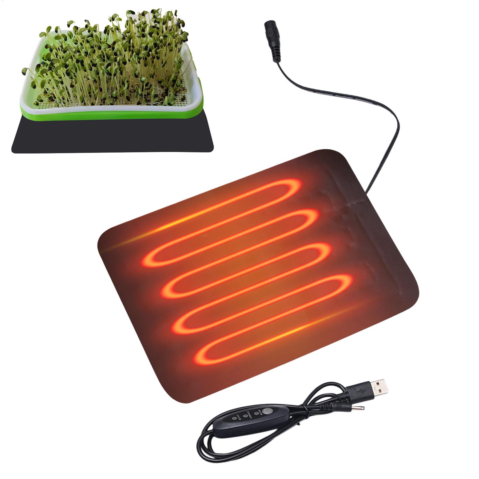 8.5W Seedling Heat Mat 5V 2A P - Outdoor Rug Waterproof recension och pris