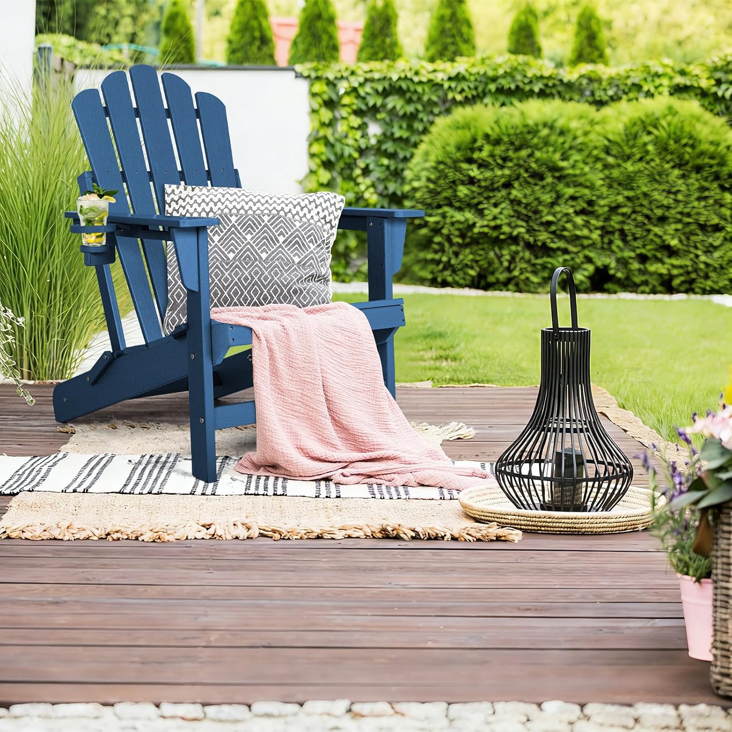 Oversized Folding Adirondack C - Outdoor Furniture Easy To Clean recension och pris