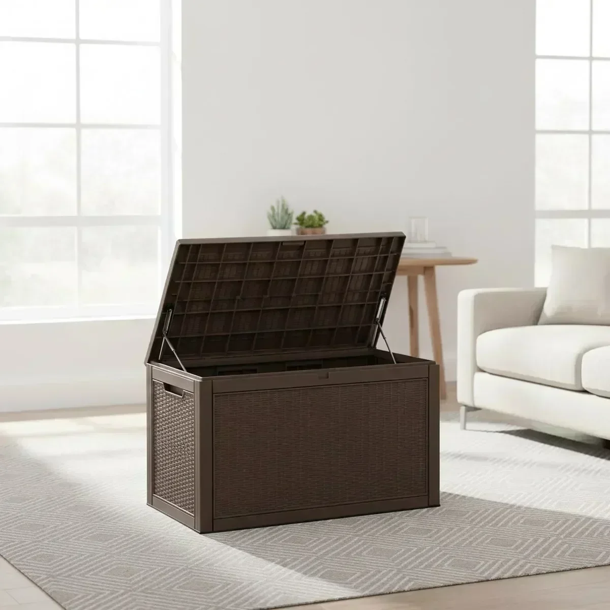 Large Outdoor Storage Bench Wa - Outdoor Furniture Cushion recension och pris
