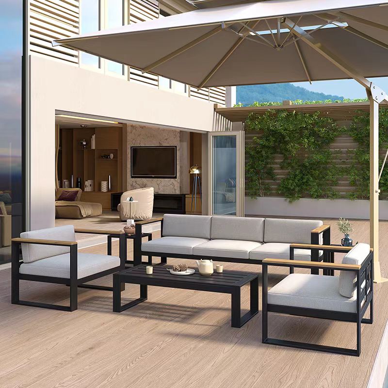 Modern Style Aluminum Patio So - Outdoor Furniture Sale recension och pris