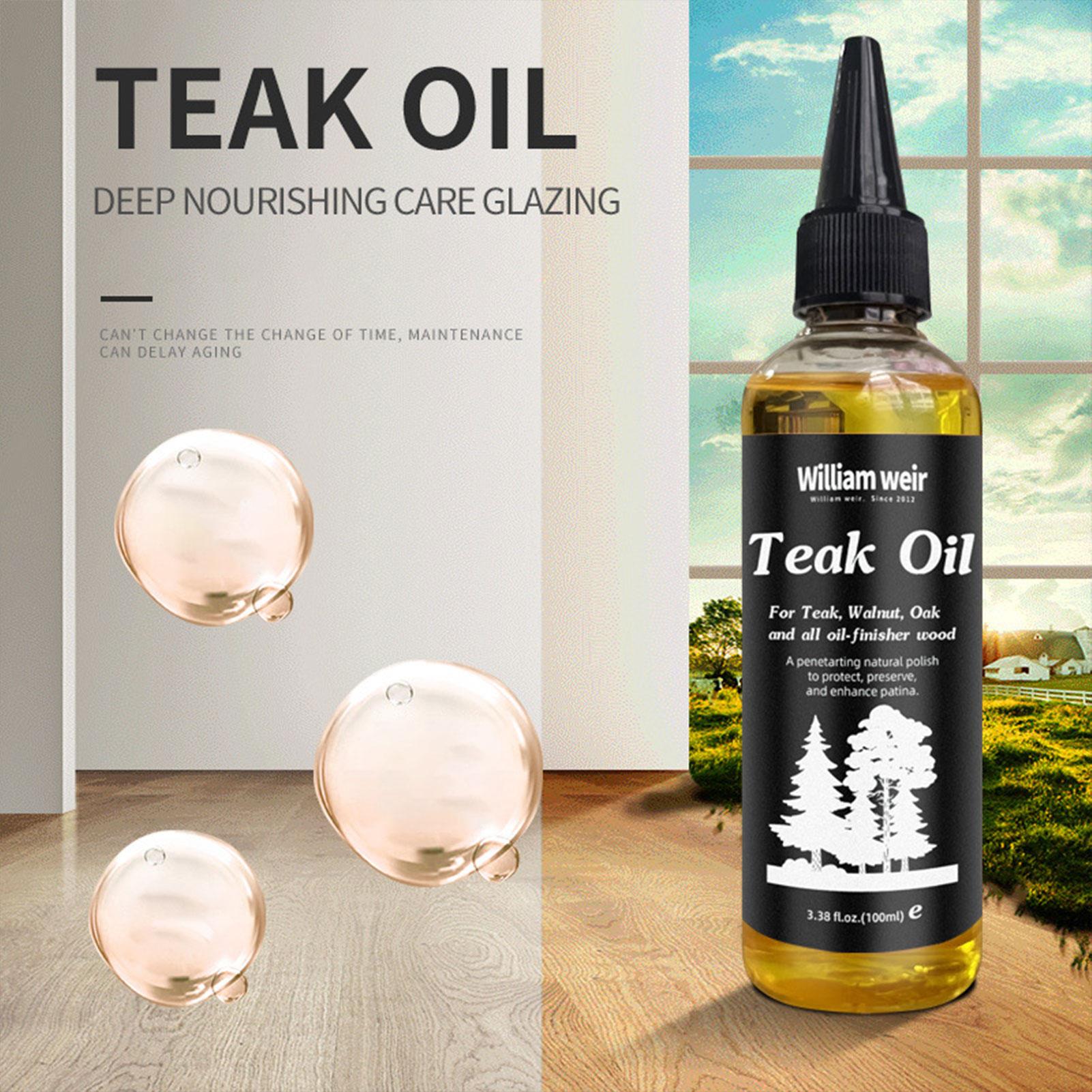 100ml Furniture Oil Wood Polis - Outdoor Furniture Oil recension och pris