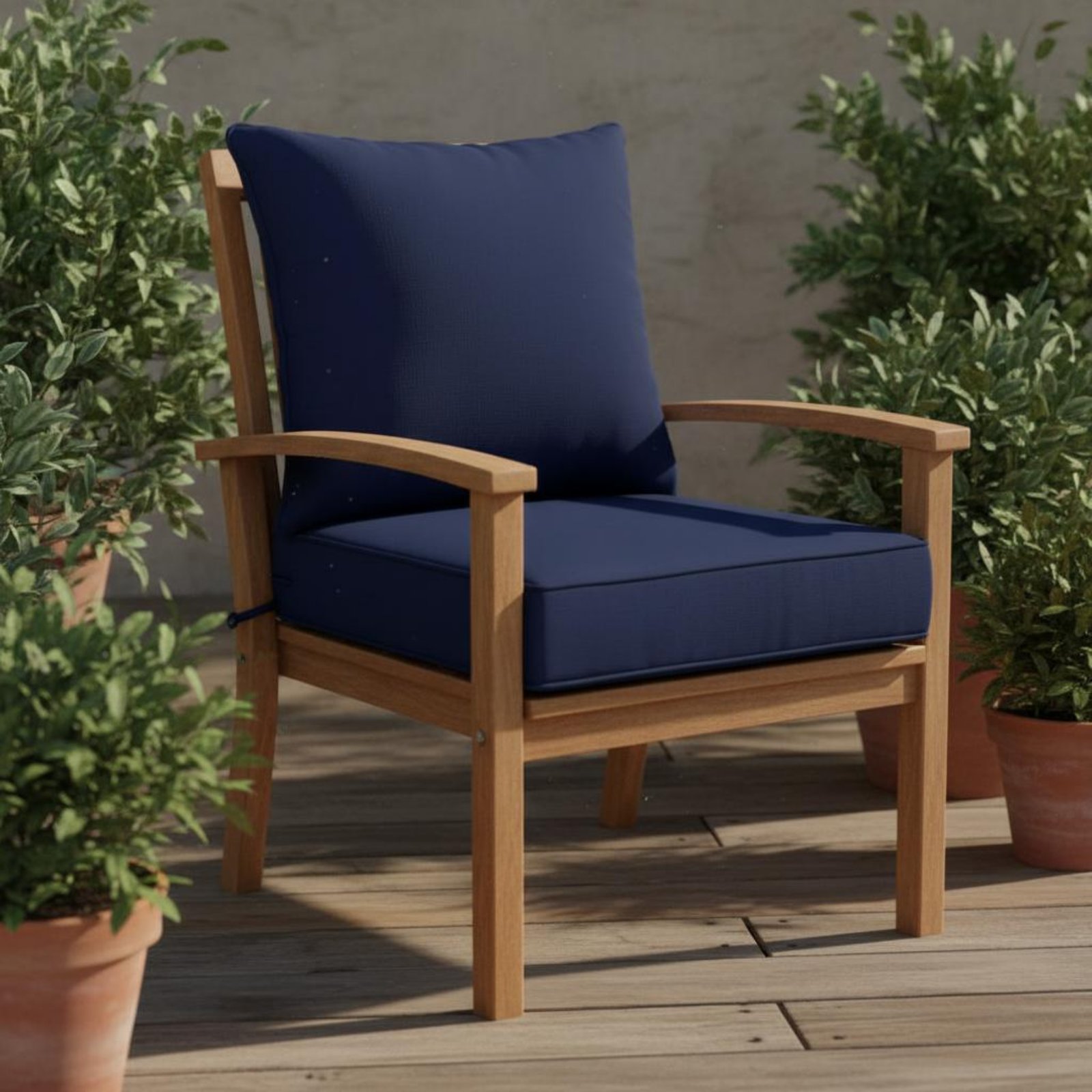 Patio Chair Pad Hidden Closure - Outdoor Furniture Cushion recension och pris