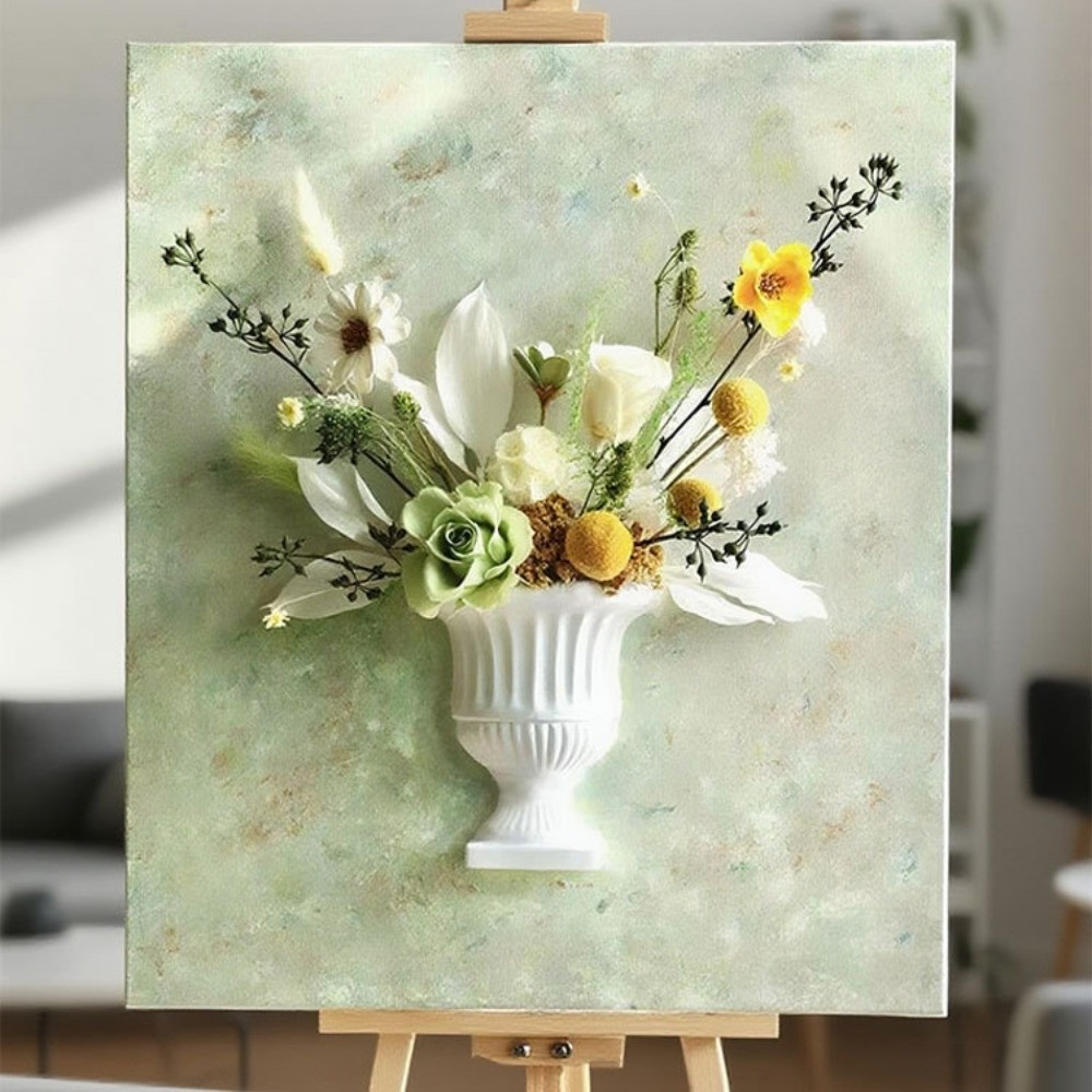 New French Oil Painting Half W - Outdoor Furniture Oil recension och pris